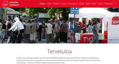Desktop Screenshot of lahdendemarit.fi